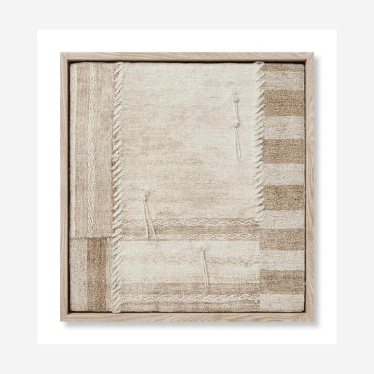 WOOD FRAME PATCA Beige / BROWN