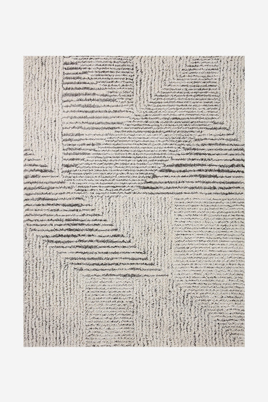 LEVITT SHAG LEV-02 IVORY / GREY