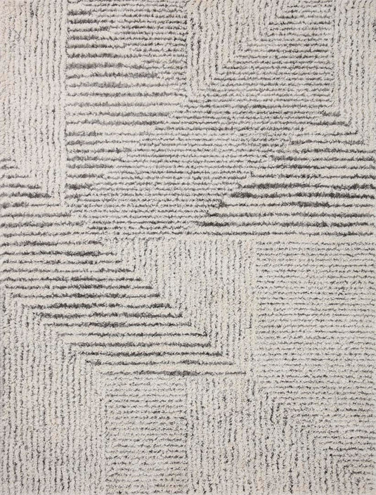 LEVITT SHAG LEV-02 IVORY / GREY