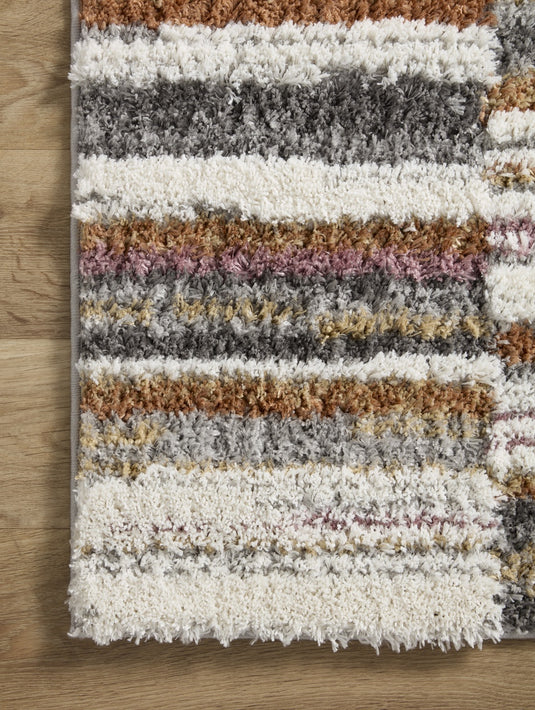 LEVITT SHAG LEV-03 IVORY / SUNSET