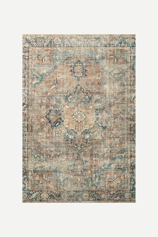 MARGOT MAT-02 TERRACOTTA / LAGOON