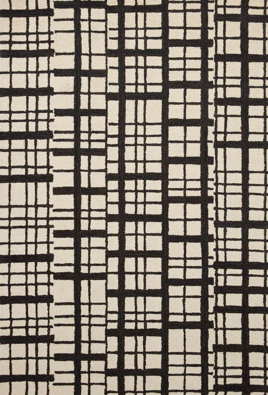 POLLY POL-02 BLACK / IVORY